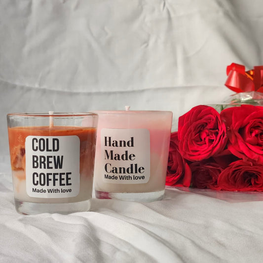 Latte Shot Candle Set – Coffee & Strawberry Edition