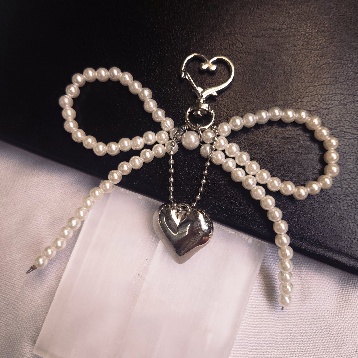 Pearl Whisper Bag Charm