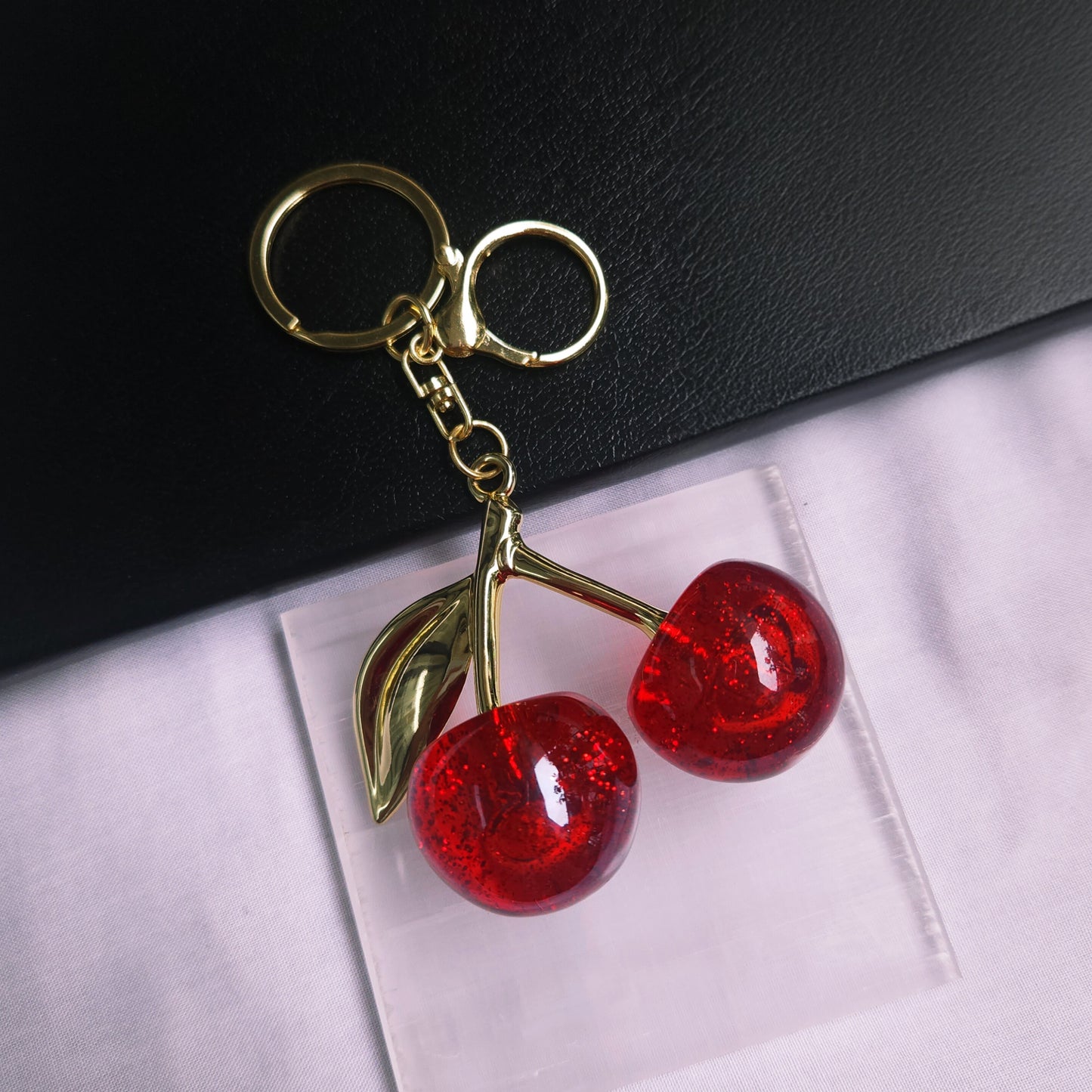 Cherry Crush Bag Charm