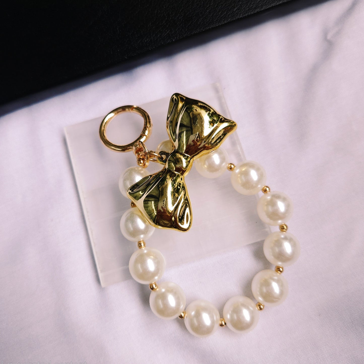 Golden Grace Bag Charm