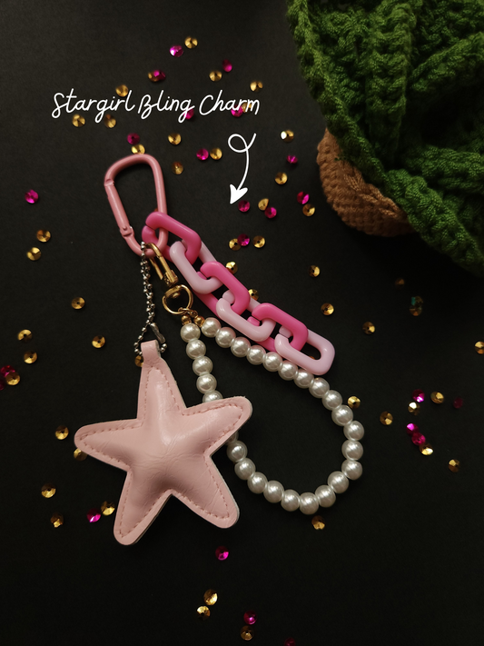 Stargirl Bling Bag Charm