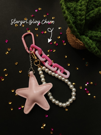 Stargirl Bling Bag Charm