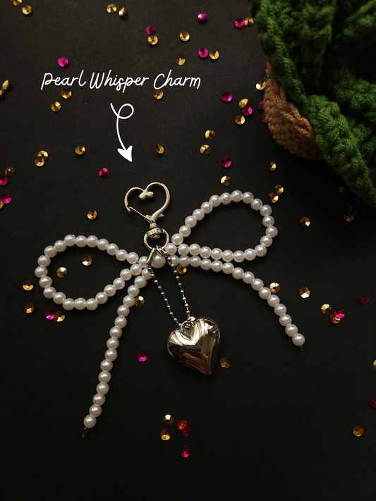 Pearl Whisper Bag Charm