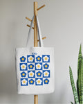Checkered Floral (Blue)