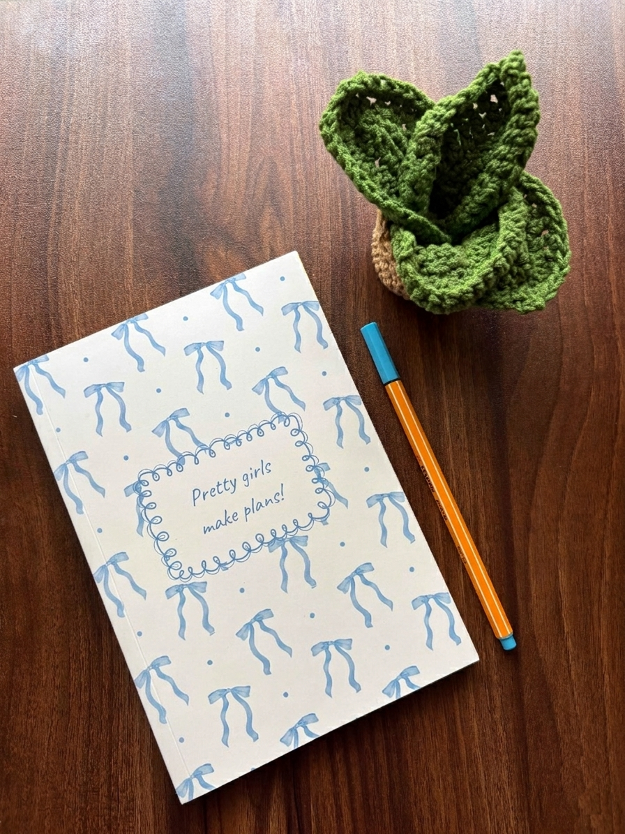 Cloud Kiss Coquette Notebook
